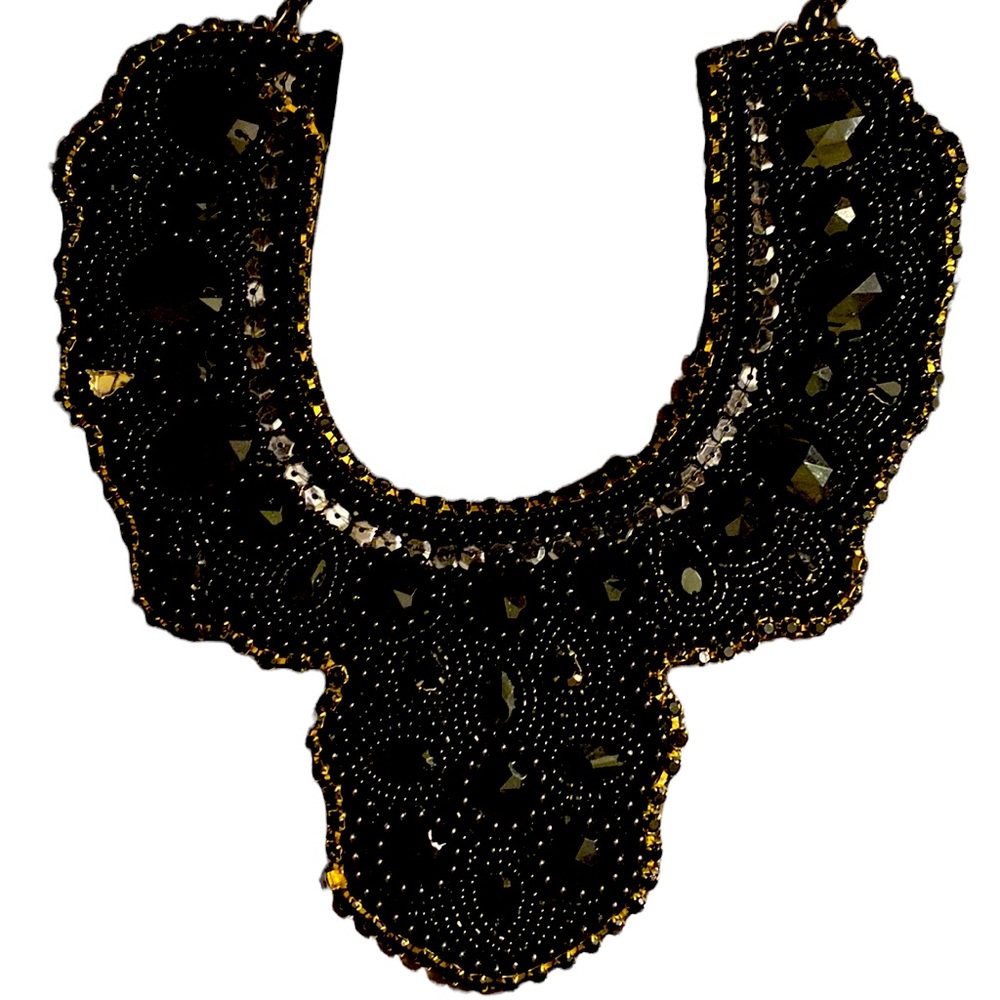 Vintage beaded collar